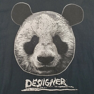 PANDA様オーダーページ 2015 Desiigner Panda Face Black Shirt Rap Tee GOOD Music Official