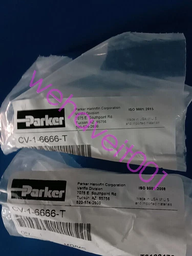 Parker CV-1-6666-T Parker Check valve Free Brand NEW Expedited Shipping#L