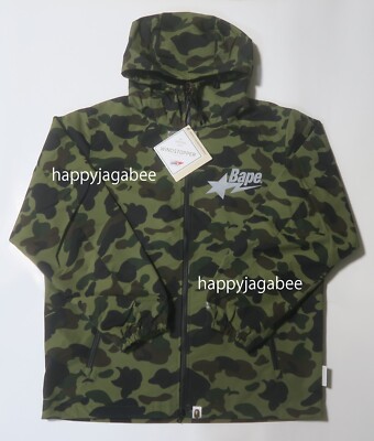 A BATHING APE Men's WINDSTOPPER PRODUCTS BY GORE-TEX LABS 1ST CAMO
