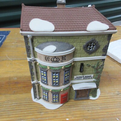 Dept. 56  Dicken's 1992 King's Road Post Office MIB