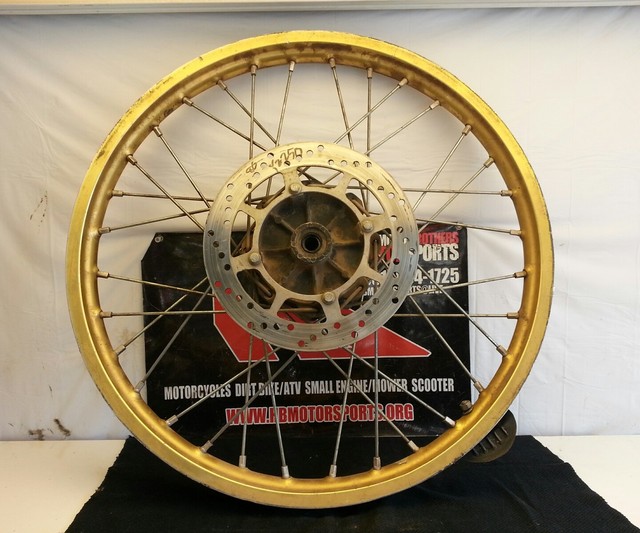 1986 86 Yamaha YZ250 Front Rim + Rotor eBay