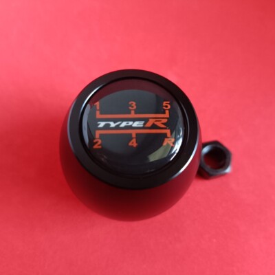 SCHWARZ GEWICHTETER TYPE R 5G SCHALTKNAUF für CIVIC ACCORD JAZZ INTEGRA DC2 VTEC