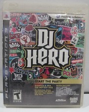DJ HERO PS3 Sony Playstation 3 Game And Case Tested (No Turntable)