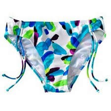 Floral Petals Beach Swim Hipster Bikini Scoop...