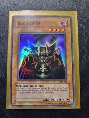 Yu Gi Oh Starter Deck Kaiba (SDK) 1996 Foil RARE (Ok/ G Condition)