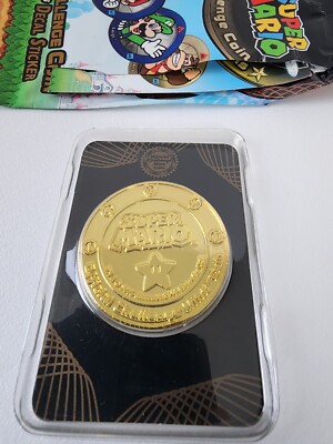 チャレンジコイン　USN ヨッシー　マリオ Super Mario Bros Challenge Coin YOSHI GOLD Rare Collectible
