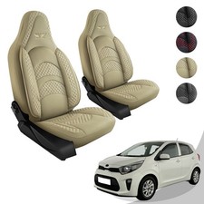 Autositzbez&uuml;ge Schonbez&uuml;ge passend f&uuml;r Kia Picanto Beige Pilot 432L40