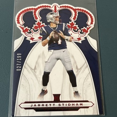 2019 Panini Chronicles Crown Royale Ruby Jarrett Stidham Rookie 027/199