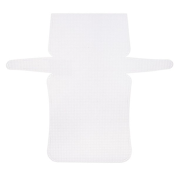 "2Stk Kunststoff-Mesh-Leinwandblatt 6Stk 50Cm/ 19,7\" FüR HäKelbeutelherstellung"-image