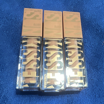 Maybelline New York Lifter Gloss Shimmer Liquid Lip Gloss Downtown Rush Lot of 3