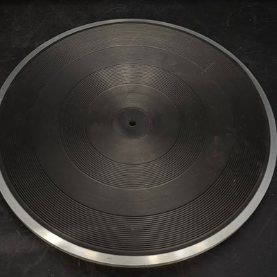 L75 LENCO Turntable Platter And Rubber Mat - Working
