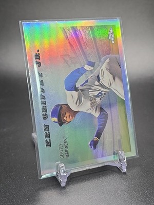 2025 Topps Chrome Platinum Anniversary Ken Griffey Jr Rails And