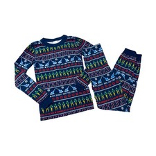 Hanna Andersson Size 10 Kid Elf Movie Pajama Set 100 Organic Cotton Christmas