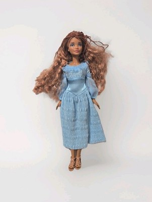 Ariel Disney LIttle Mermaid Halle Bailey Dressed Clothes Braides EUC Petite C272