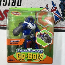 Playskool Transformers Go-Bots Cop-Bot Police Motorbike