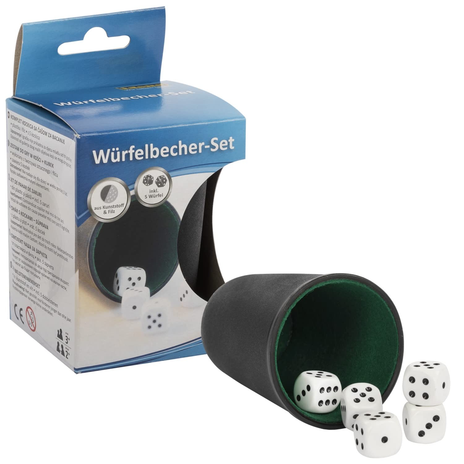 Idena 10002233 Dice Cup Plastic cup.