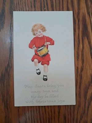 May Santa Brings You Many Toys Divided Back