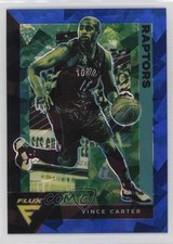 2020-21 Panini Flux Blue Cracked Ice Prizm Vince Carter #189 HOF 14x1