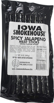 Spicy Jalapeno Meat Sticks 16oz Protein Snack Ready to Eat