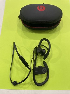 Beats by Dr. Dre Powerbeats3 Wireless In-Ear Headphones Black   Tested & Working
