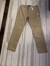 American Eagle Slim Extreme Flex Relaxed Straight Chino Pants Khaki Tan32x32