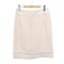 Austin Reed Beige Sequin Skirt Size 40 Used Vintage Elegant Fashion