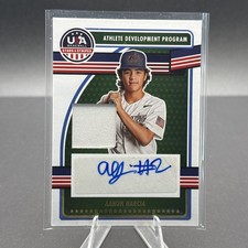 2023 Panini Stars & Stripes Aaron Garcia Jersey Patch USA Rookie