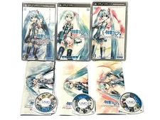 PSP Hatsune Miku Project DIVA Extend DIVA 2nd 3 Game Set UMD Japan SEGA