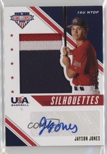 2020 Panini USA Baseball Stars & Stripes Prime 9/24 Jayson Jones Auto nd3
