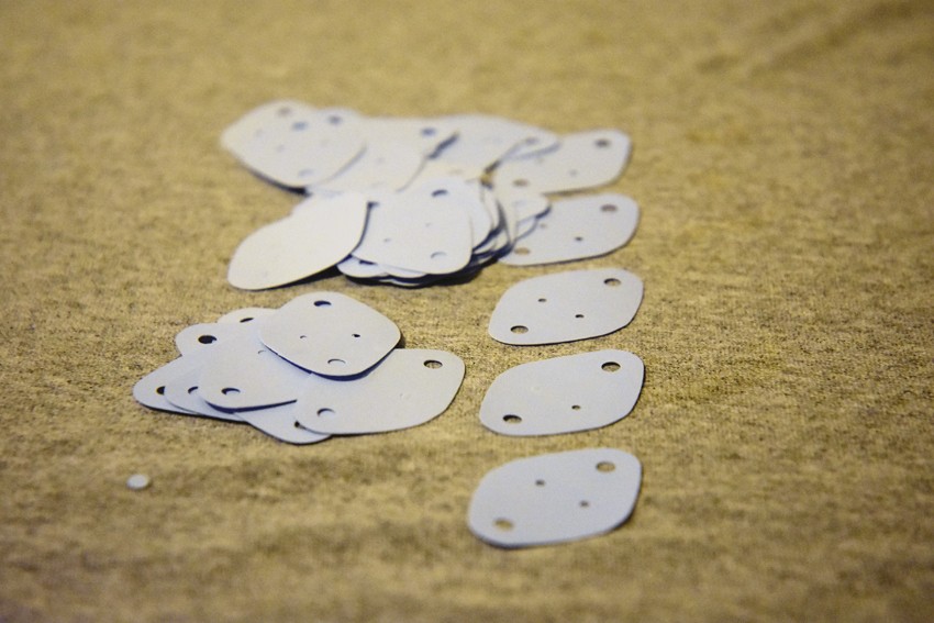 ~ US.Seller TO-3 Transistor Thermal Insulator Pad 0.3mm Silicone Rubber 12pcs