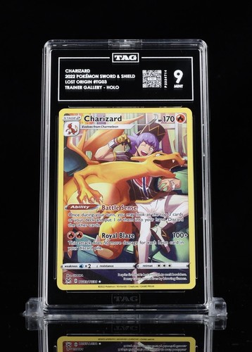 Charizard graded TAG 9 for sale on eBay
