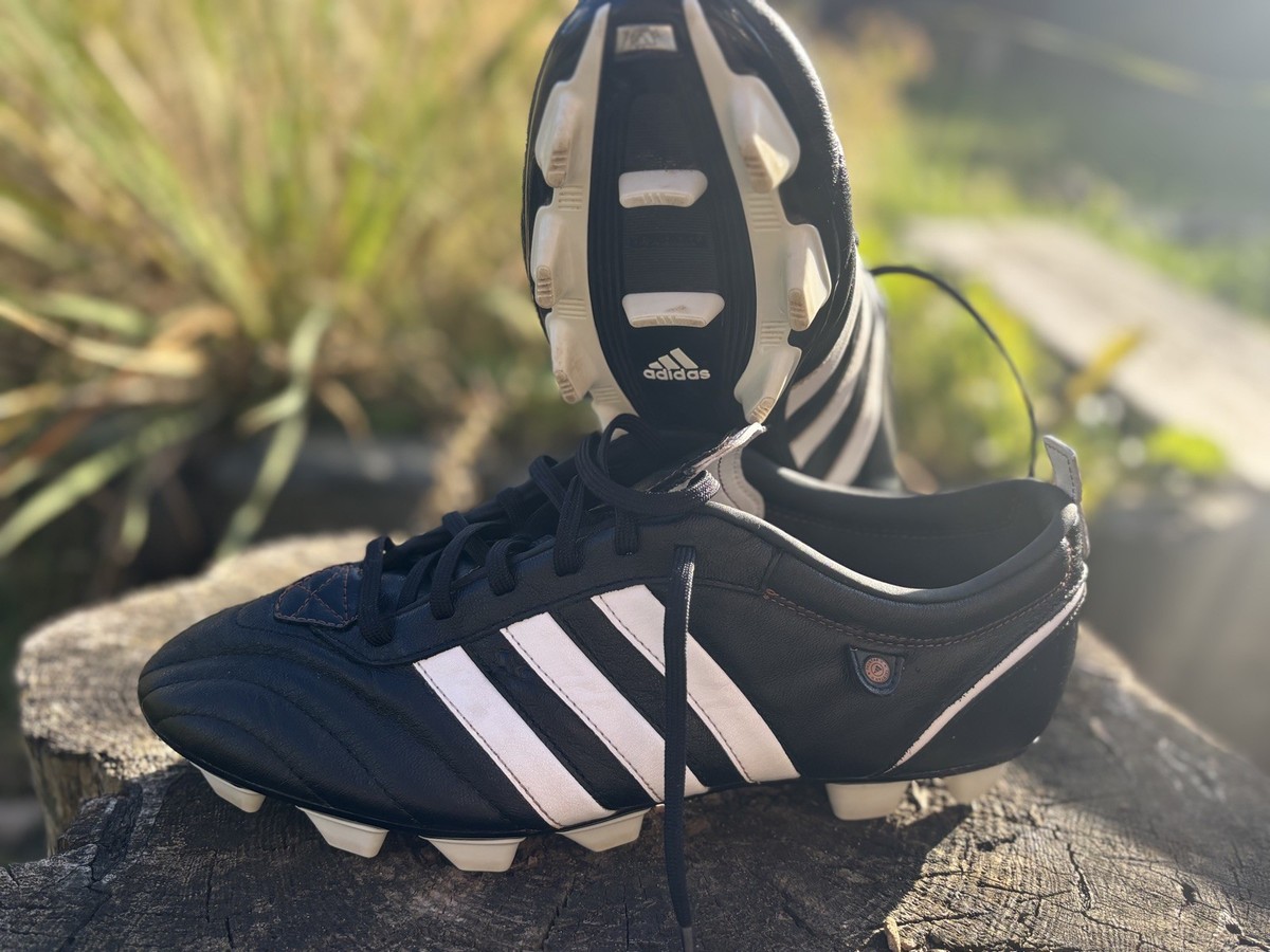 Mens Vintage Adidas Telstar II TRX FG 013927 Black Football