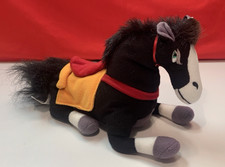 Disney Store Khan Mulan's Trusty Horse with Saddle 8" Mini Bean Bag Plush