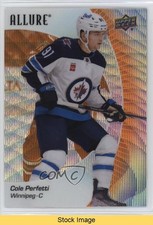 2023-24 Upper Deck Allure Orange Slice Cole Perfetti #37 READ f6d