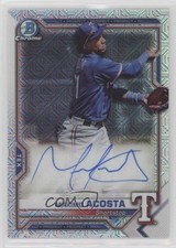 2021 Bowman Chrome Mega Box Chrome Mojo Auto Maximo Acosta #BCMA-MA Auto nr2