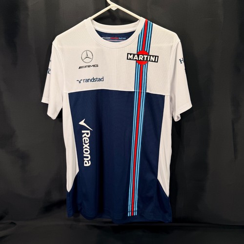 Hackett Williams Martini Racing Mercedes Jersey F1 Short Sleeve Men's Size M