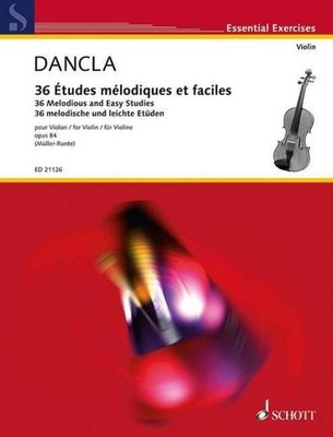 Charles Dancla 36 melodische und leichte Etüden