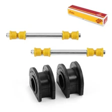 Front Sway Bar Link & Stabilizer Bar Bushing Kit GDX for GMC Sierra 2500 HD 4PCS