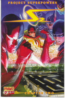 PROJECT SUPERPOWERS: Chapter Two #0 (2009) Variant CONNECTINGCover 'A' ALEX ROSS