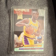 Fleer 1992-93 Ultra Duane Cooper Los Angeles Lakers #286 Rookie Basketball Card. rookie card picture