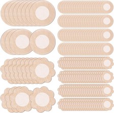 200 Pcs Nipple Breast Covers 100 Pairs Nipple Pasties Disposable Nipple Stickers