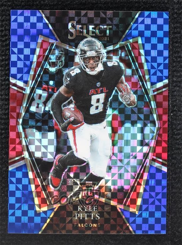 2021 Panini Select Premier Level Blue Prizm /149 Kyle Pitts #146 Rookie RC 0d44