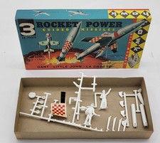 RARE VINTAGE 1958 Hawk  ROCKET POWER Guided Missile INCOMPLETE Mint O.G Box READ