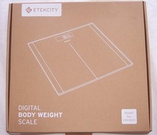 NEW Etekcity Digital Body Weight Bathroom Scale with Step-On Technology 400 lb
