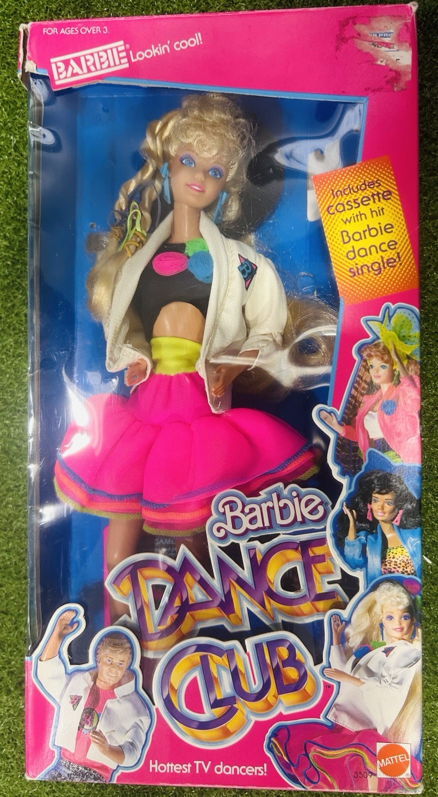 Mattel Barbie Dance Club Fashion Doll w/ Cassette 12