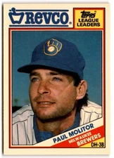 1988 Topps Revco League Leaders #20 Paul Molitor