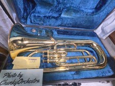 Yamaha YEP-201 Euphonium Yellow Brass Made in Japan Student beginners Model#3048