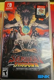Samurai Shodown: Neogeo Collection (Nintendo Switch, 2019) CIB. Used.