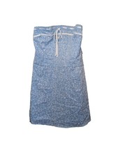 Lulus Precious Babe Light Blue Floral Ribbon Strapless Mini Dress XL