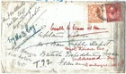 72468 - GREAT BRITAIN - POSTAL HISTORY -  Redirected FIELD POST cover 1915